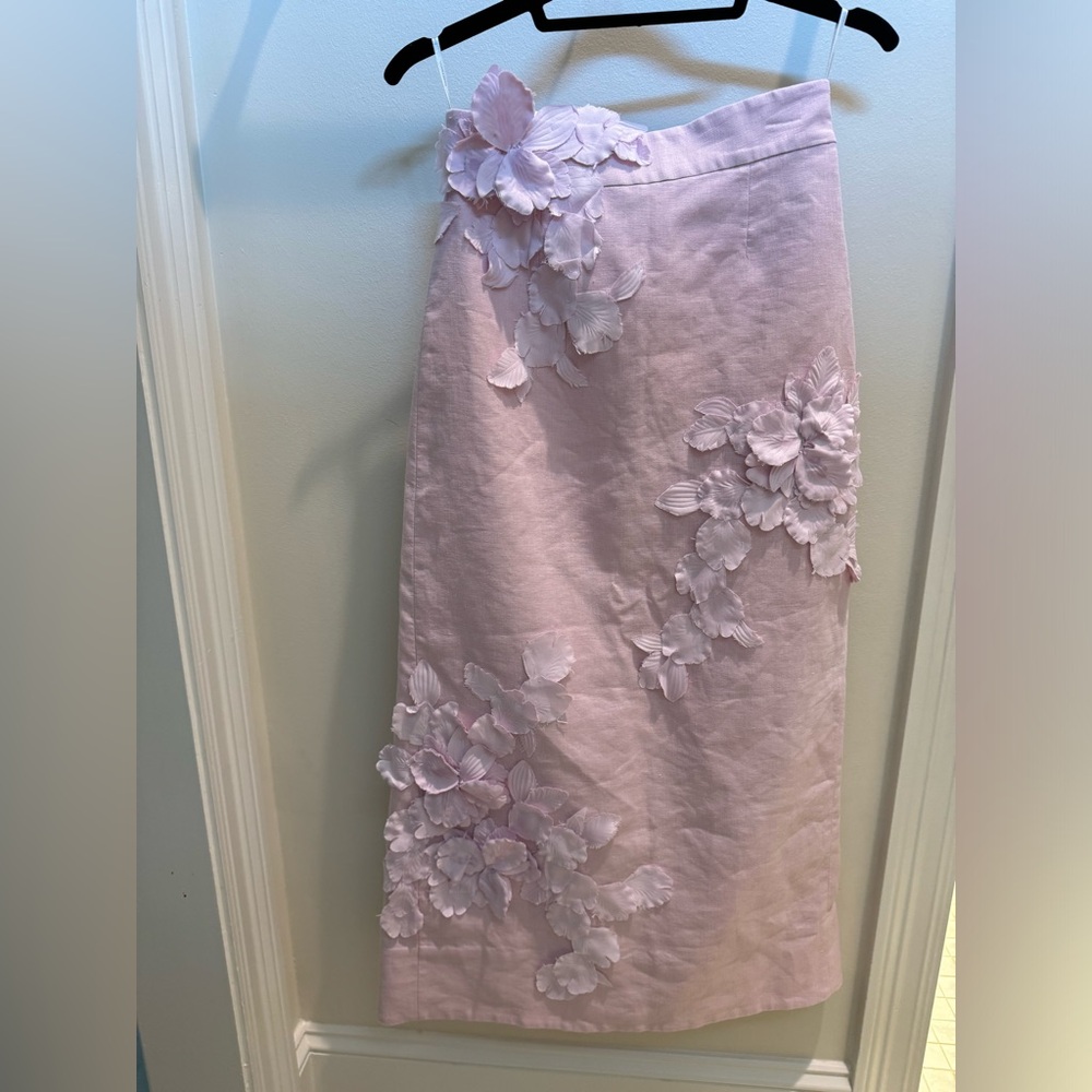 Zimmermann high tide lilac SKIRT ONLY EUC Size 0